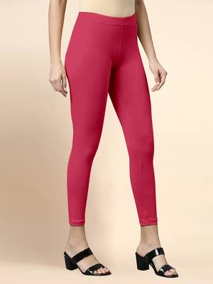 RasBerry Microfiber elastane stretch soft cropped leggings with ultrasoft waistband 3