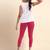 RasBerry Microfiber elastane stretch soft cropped leggings with ultrasoft waistband