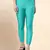 SeaGreen Microfiber elastane stretch soft cropped leggings with ultrasoft waistband