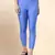 SkyBlue Microfiber elastane stretch soft cropped leggings with ultrasoft waistband