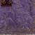Lavender Color Beads And  Sequence Embroidery Work Space Silk Blend Saree