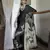 black modal satin printed saree | new launch
