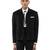 Black woolen blends blazer