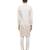 White embroidered silk sherwani set