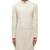 White embroidered silk sherwani set