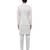 White embroidered silk sherwani set