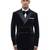 Black velvet tuxedo set