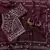 Maroon Color Sequence And Zari Embroidery Work Space Silk Saree