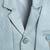 Boys ice blue satin geometric jacquard woven 3-piece party suit set
