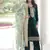 Green Velvet Zari & Sequins Embroidered Kurta Set