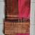 Pink woven kanchipuram art silk saree with blouse