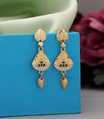 Gold color antique earrings