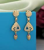 Gold color antique earrings