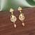 Gold color antique earrings