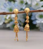 Gold color antique earrings