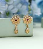 Gold color antique earrings
