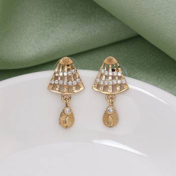 Gold color antique earrings 2