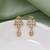 Gold color antique earrings