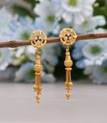 Gold color antique earrings