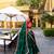 green Silk Satin Lehenga Choli set with Sequins & Thread Embroidery