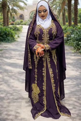 Modest Kaftan Dress for Women
