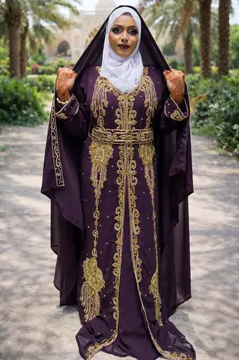 Modest Kaftan Dress for Women