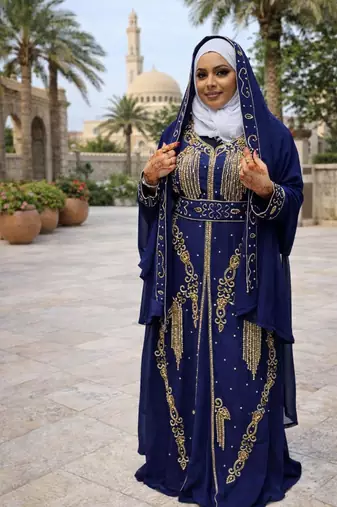 Modest Kaftan Dress for Women