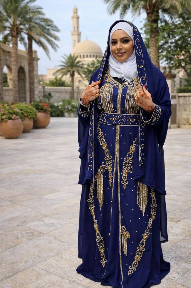 Modest Kaftan Dress for Women