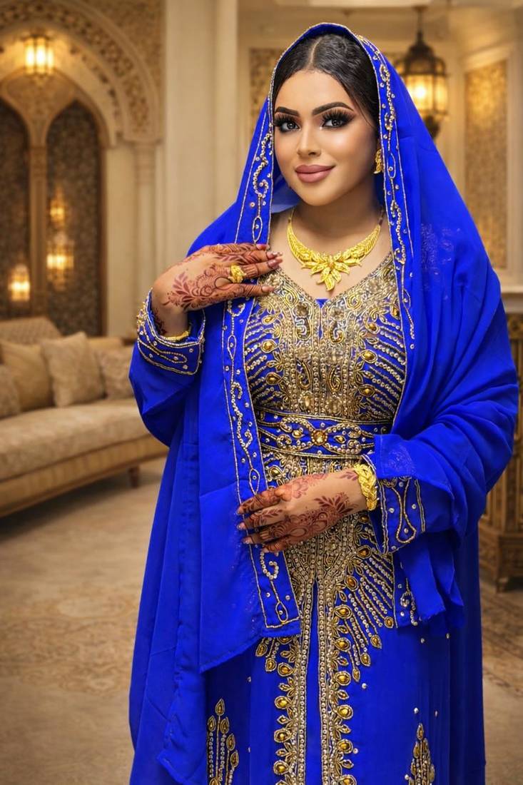 Handmade Kaftan Dress for Women 