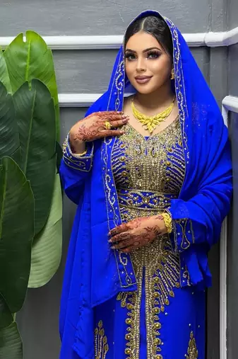 Handmade Kaftan Dress for Women 