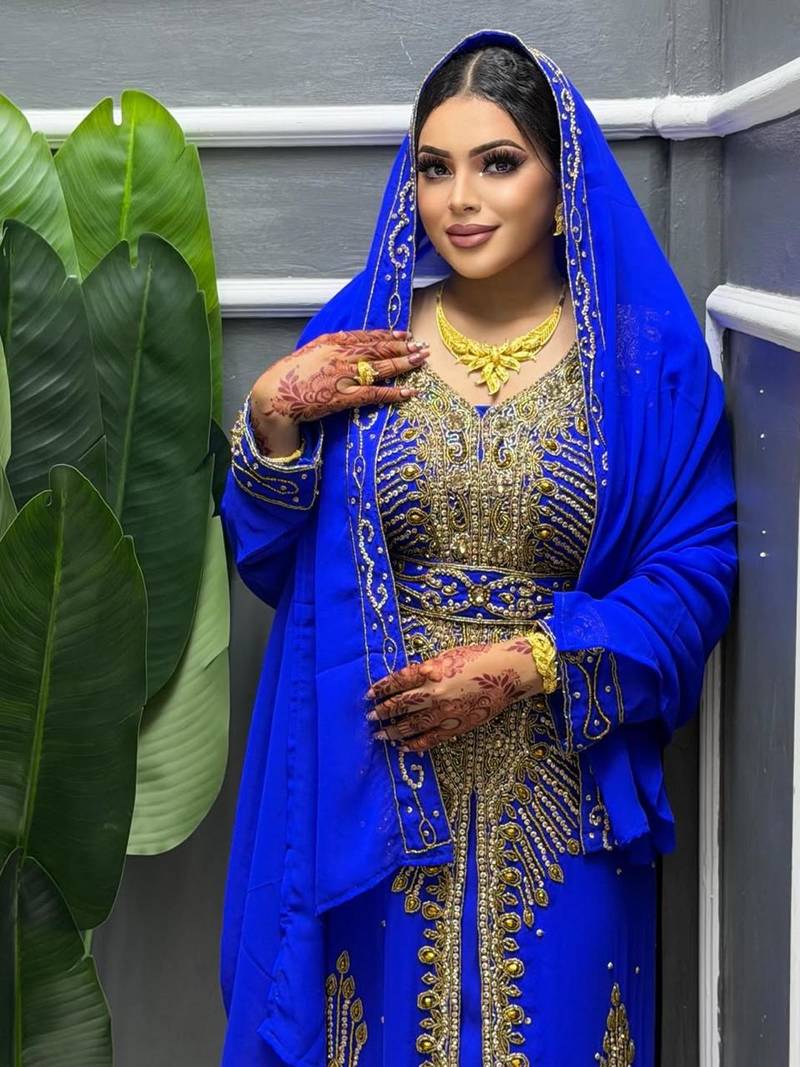 Handmade Kaftan Dress for Women 