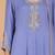purple georgette kurta set