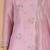 pink tissue kurta set