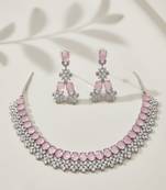 Lustrous tiered halo set