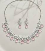 Mint flora choker set