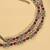 Desirable oval shape and pearl ruby kundan stone antique gold plated waist belt(kamarband) for women