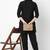 Black embroidered rayon kurta set