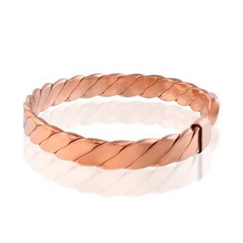 Pure copper free size adjustable unisex kada health benificial 3