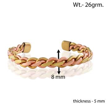 Ashtdhatu health benificial adjsutable free size unisex kada 2