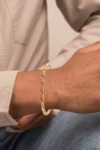 Ashtdhatu health benificial adjsutable free size unisex kada