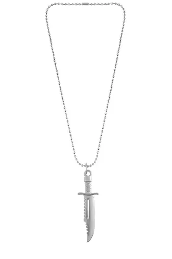Stainless steel miniature hunting knife design fashion jewellery pendant