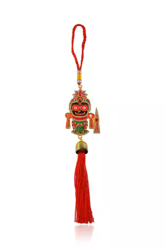 Pvc lord jagannath homedecor wall hanging car décor spiritual show piece