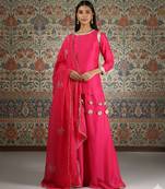 Rani Pink Embroidered suit