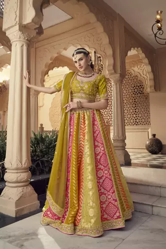  Banarasi Silk Lehenga Choli 