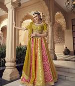  Banarasi Silk Lehenga Choli 