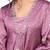 Lavender silk embroidered Kurta set