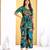 Green chanderi silk embroidered Co-ord set 