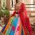 multicolor  Embroidered Georgette Lehenga set choli dupatta