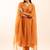 Rust orange rangoon bail suit set with duppata