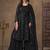 Enchanting Black Embroidered Net Festival Wear Sharara Suit